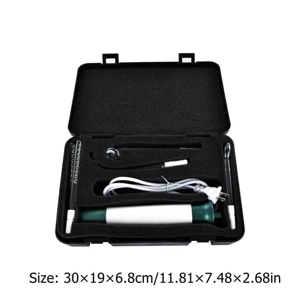 Nourishes Hair Roots Vortex Comb Bundle 4 Settings High Frequency Vortex Hair Growth Wand Easy to Use Facial Machine Hair Care